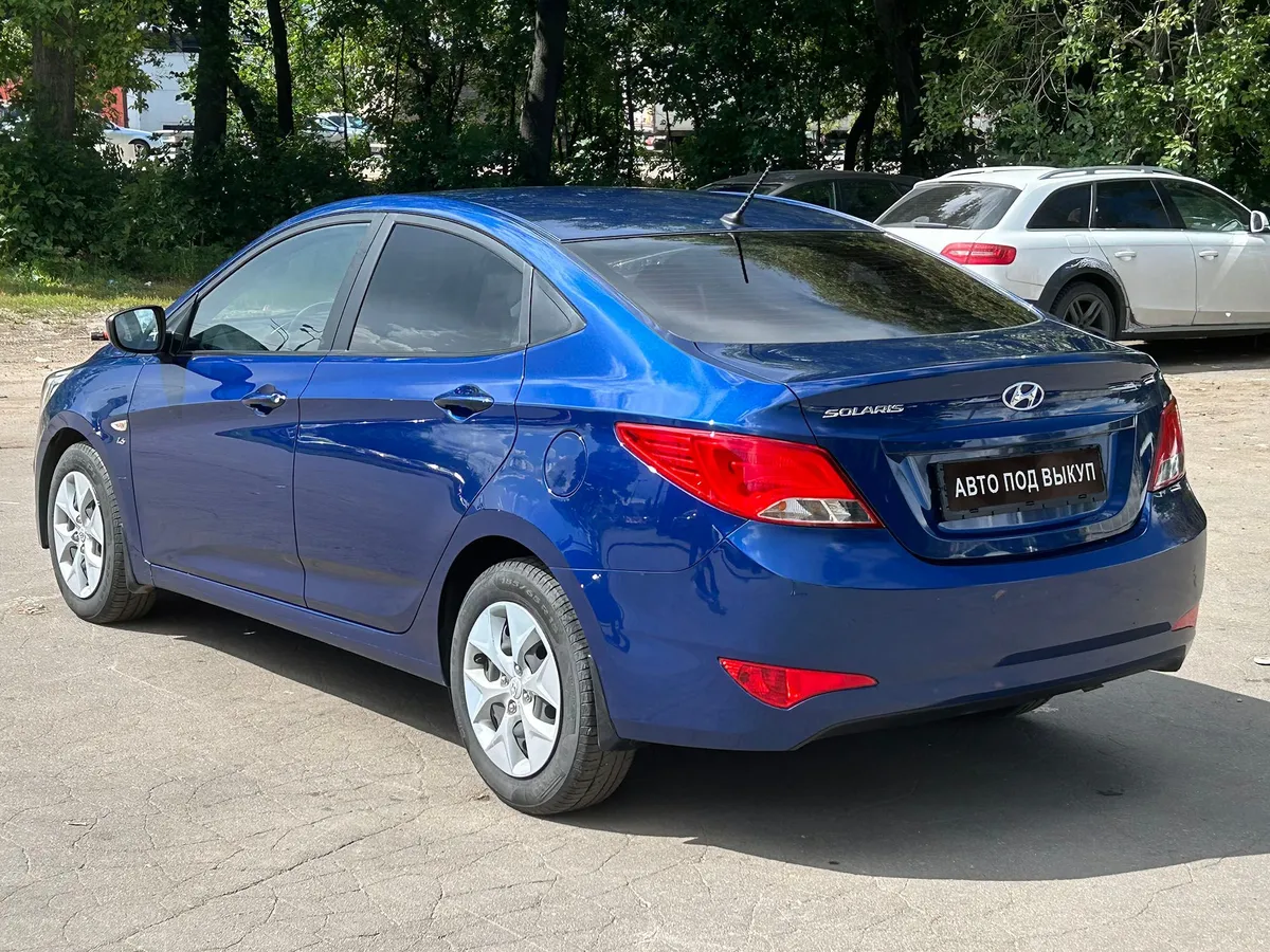 Hyundai Solaris 1.6 AT (123 л.с.), 2016 — фото 2