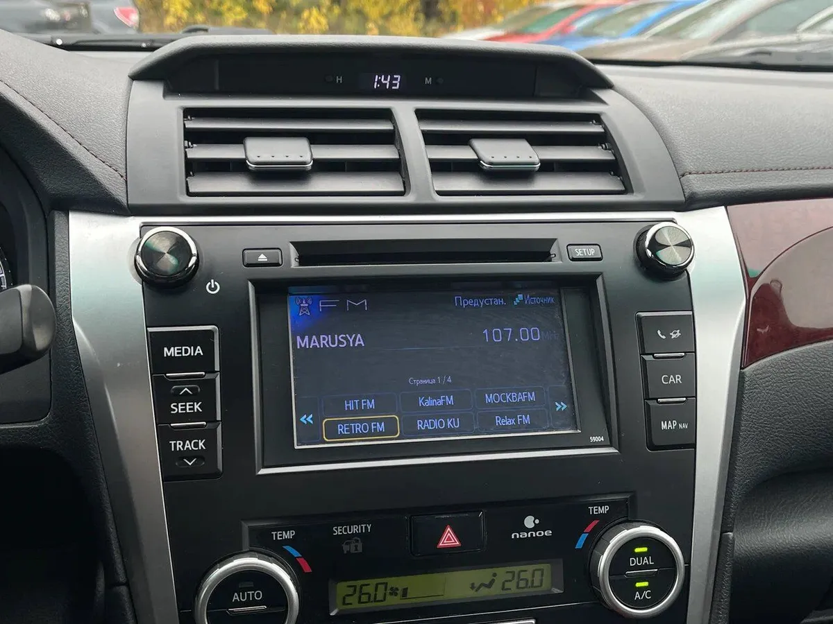 Toyota Camry 2.5 AT (181 л.с.), 2012 — фото 8