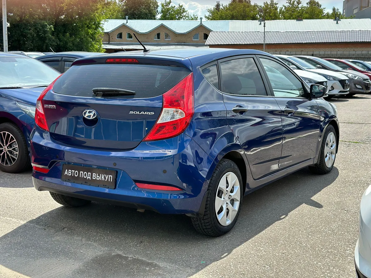 Hyundai Solaris 1.6 AT (123 л.с.), 2015 — фото 4