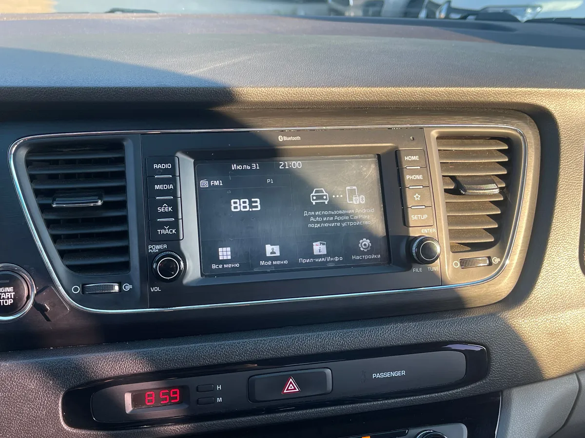 Kia Carnival 2.2 AT (202 л.с.), 2019 — фото 8