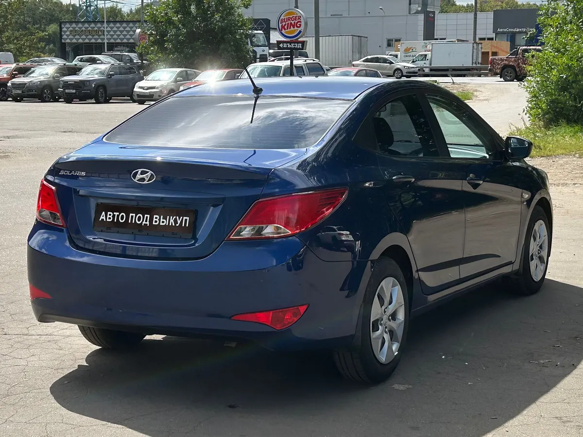 Hyundai Solaris 1.6 AT (123 л.с.), 2016 — фото 4